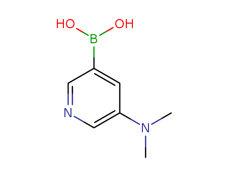 5-(dimethylamino)pyridin-3-ylboronic acid Cas no.1018680-09-5 98%
