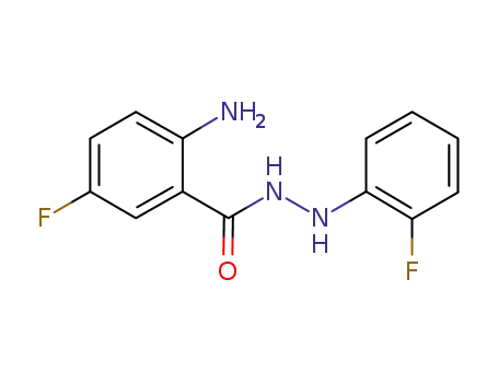 2-amino-5-fluoro-N'-(2-fluorophenyl)benzohydrazide