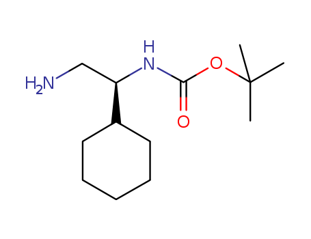 (2-Amino-1-cyclohexyl-ethyl)-carbamic acid tert-butyl ester