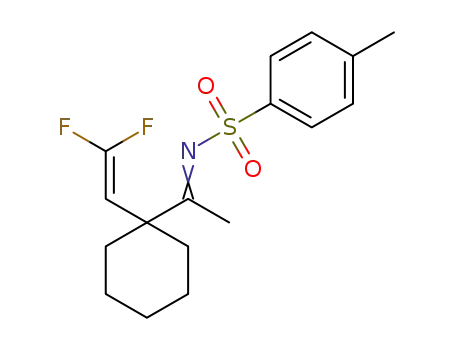 N-{1-[1-(2,2-difluorovinyl)cyclohexyl]ethylidene}-4-methylbenzenesulfonamide
