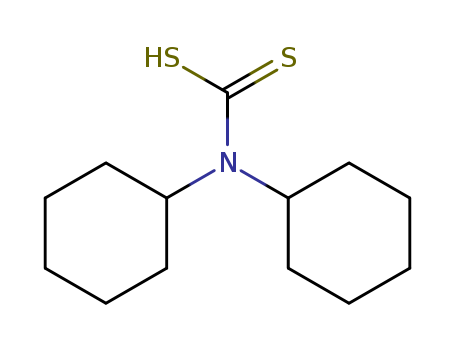 dicyclohexylcarbamodithioic acid