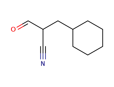 3-Cyclohexyl-2-formyl-propionitrile