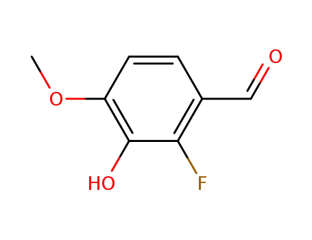 2-플루오로-3-하이드록시-4-메톡시벤잘데하이드