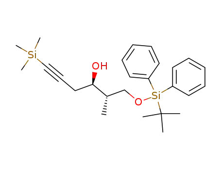 (2S,3R)-1-[(tert-butyldiphenylsilyl)oxy]-2-methyl-6-(trimethylsilyl)hex-5-yn-3-ol
