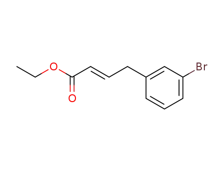 Molecular Structure of 960006-02-4 (ethyl 4-(3-bromophenyl)-2-butenoate)