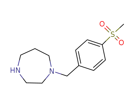 1H-1,4-Diazepine, hexahydro-1-[[4-(methylsulfonyl)phenyl]methyl]-