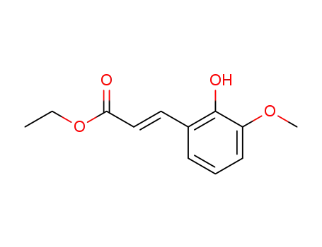 ethyl (E)-3-(2-hydroxy-3-methoxyphenyl)prop-2-enoate