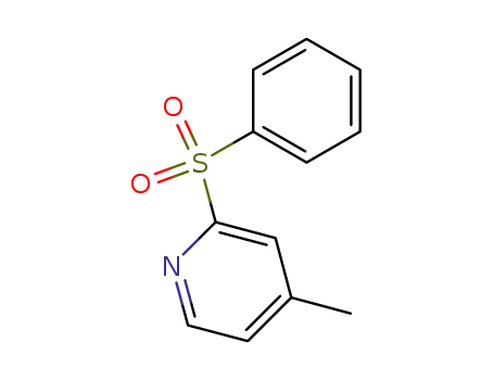 2-Benzenesulfonyl-4-methylpyridine
