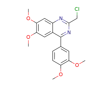 Quinazoline, 2-(chloromethyl)-4-(3,4-dimethoxyphenyl)-6,7-dimethoxy-
