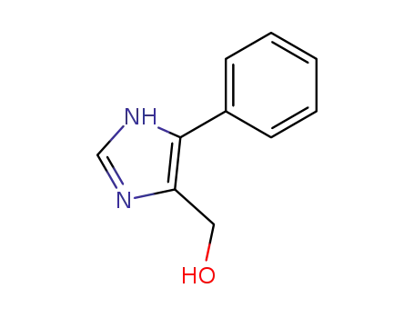 Molecular Structure of 80304-38-7 (1H-Imidazole-4-methanol, 5-phenyl-)