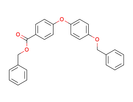 Molecular Structure of 620632-58-8 (benzyl 4-(4-benzyloxyphenoxy)benzoate)