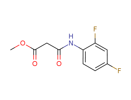 Propanoic acid, 3-[(2,4-difluorophenyl)amino]-3-oxo-, methyl ester
