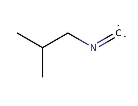 Molecular Structure of 590-94-3 (Propane, 1-isocyano-2-methyl-)