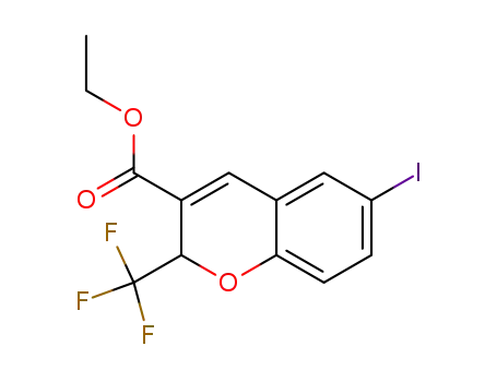 ethyl?6-iodo-2-(trifluoromethyl)-2H-chromene-3-carboxylate