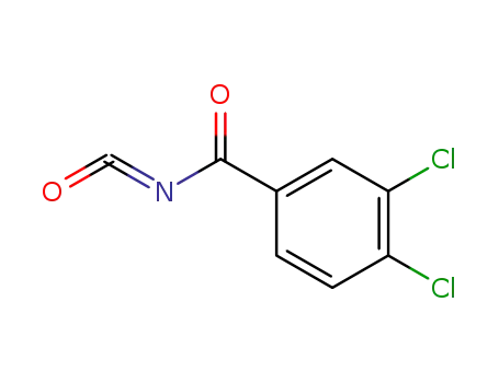 Molecular Structure of 10278-20-3 (Benzoyl isocyanate, 3,4-dichloro-)