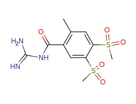 Benzamide,N-(aminoiminomethyl)-2-methyl-4,5-bis(methylsulfonyl)-
