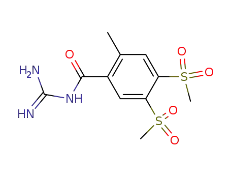 Molecular Structure of 187870-78-6 (Rimeporide)