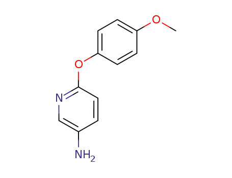 Molecular Structure of 219865-99-3 (6-(4-methoxyphenoxy)pyridin-3-amine)