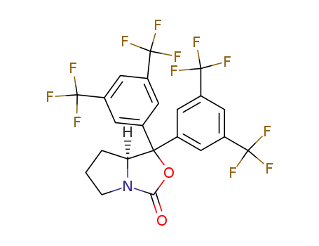 (S)-1,1-bis(3,5-bis(trifluoromethyl)phenyl)tetrahydro-1H,3H-pyrrolo[1,2-c]oxazol-3-one
