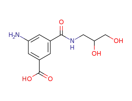 5- 아미노 -N- (2,3- 디 하이드 록시 -1- 프로필)-이소프 탈라 미드 수 소화물