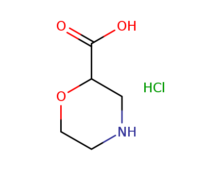 Morpholine-2-carboxylic acid-HCl cas no. 878010-24-3 98%