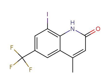 8-iodo-4-methyl-6-(trifluoromethyl)-2(1H)-quinolinone