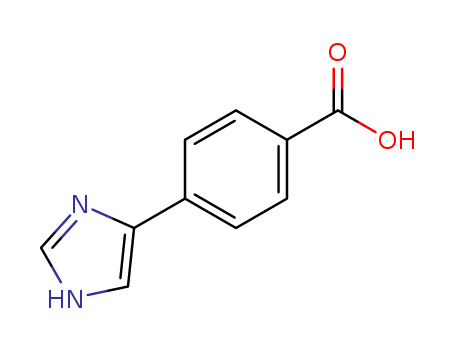 Benzoic acid,4-(1H-imidazol-5-yl)- cas  13569-97-6