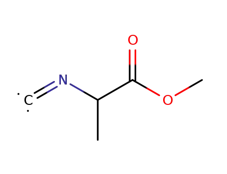Molecular Structure of 39748-15-7 (methyl 2-isocyanopropanoate)