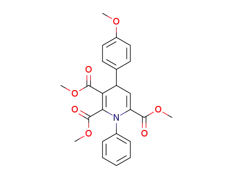 trimethyl 4-(4-methoxyphenyl)-1-phenyl-1,4-dihydropyridine-2,3,6-tricarboxylate