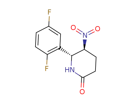 (5S,6R)-6-(2,5-difluorophenyl)-5-nitropiperidin-2-one