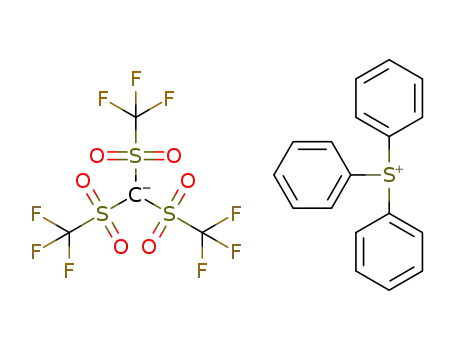 설포늄, 트리페닐-, 트리스(트리플루오로메틸)술포닐메탄 함유 염(1:1)