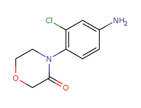 3-Morpholinone, 4-(4-amino-2-chlorophenyl)-