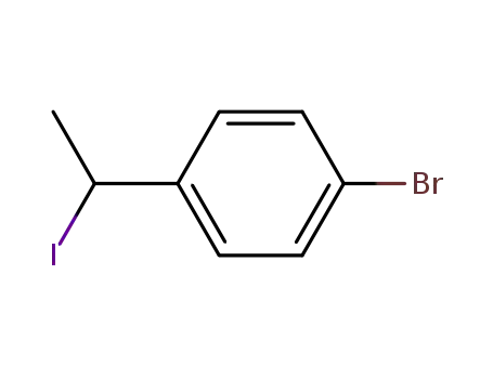 Benzene, 1-bromo-4-(1-iodoethyl)-