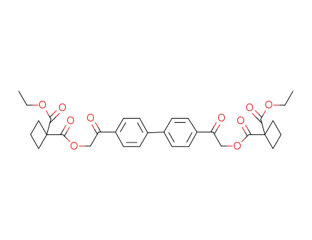 O'1,O<sub>1</sub>-([1,1'-biphenyl]-4,4'-diylbis(2-oxoethane-2,1-diyl)) 1-diethyl bis(cyclobutane-1,1-dicarboxylate)
