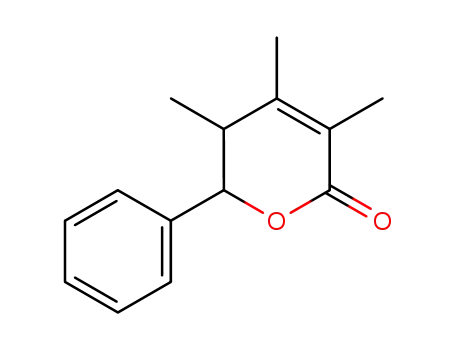 3,4,5-trimethyl-6-phenyl-5,6-dihydro-2H-pyran-2-one
