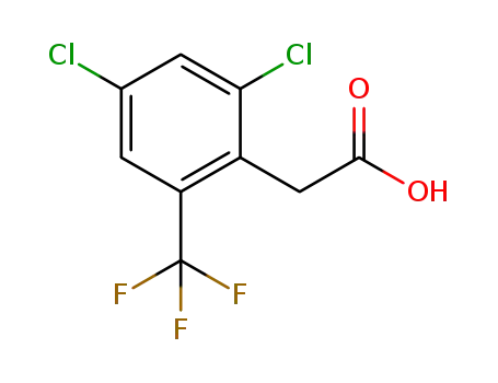 2,4-dichloro-6-trifluoromethylphenylacetic acid