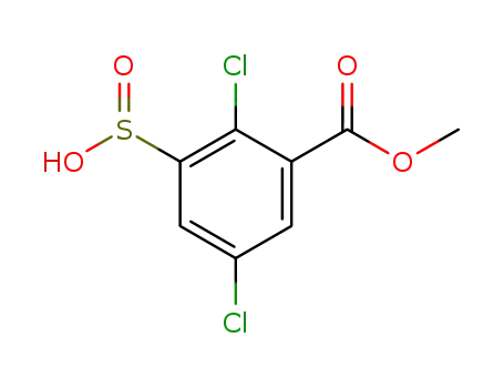 2,5-dichloro-3-(carboxymethyl)benzenesulfinic acid
