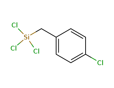 Molecular Structure of 18141-38-3 (Silane, trichloro[(4-chlorophenyl)methyl]-)