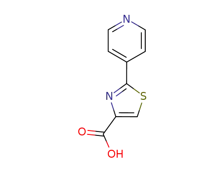 Molecular Structure of 21278-86-4 (2-(4-PYRIDYL)THIAZOLE-4-CARBOXYLIC ACID)