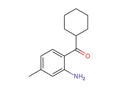 Molecular Structure of 528884-49-3 ((2-amino-4-methyl-phenyl)-cyclohexyl-methanone)