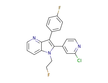 2-(2-chloropyridin-4-yl)-1-(2-fluoroethyl)-3-(4-fluorophenyl)-1H-pyrrolo[3,2-b]pyridine