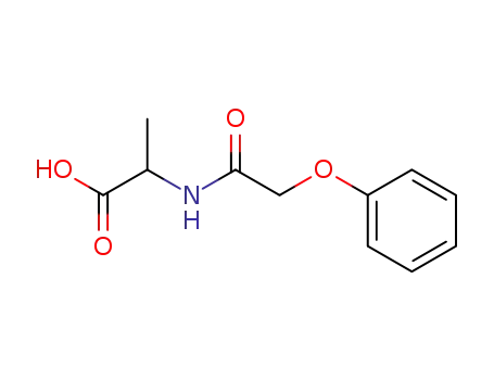 Molecular Structure of 23009-97-4 ((2S)-2-[(PHENOXYACETYL)AMINO]PROPANOIC ACID)