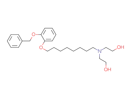 Ethanol, 2,2'-[[8-[2-(phenylmethoxy)phenoxy]octyl]imino]bis-