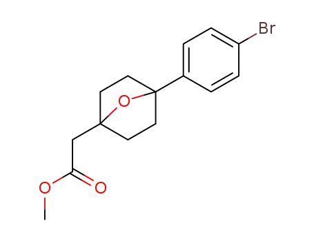 methyl 2-(4-(4-bromophenyl)-7-oxabicyclo[2.2.1]heptan-1-yl)acetate