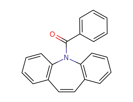 Molecular Structure of 41216-97-1 ((5H-dibenzo[b,f]azepin-5-yl)(phenyl)methanone)