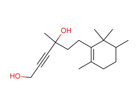 4-methyl-6-(2,5,6,6-tetramethylcyclohex-1-en-1-yl)hex-2-yne-1,4-diol