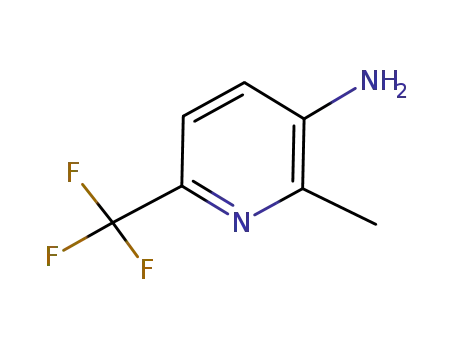 Molecular Structure of 383907-17-3 ((2-Methyl-6-trifluoromethylpyridin-3-yl)amine)