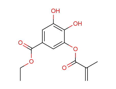 ethyl 3,4-dihydroxy-5-methacryloyloxybenzoate