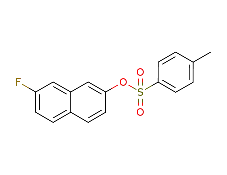 toluene-4-sulfonic acid-7-fluoro-napthalene-2-yl-ester