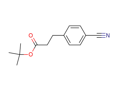 3-(4-Cyano-phenyl)-propionic acid tert-butyl ester